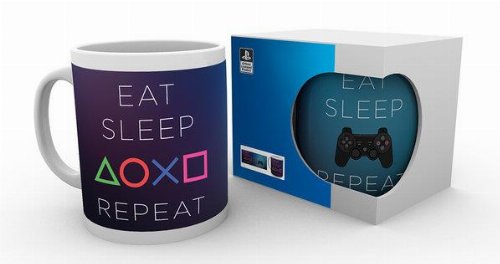 Κεραμική Κούπα Playstation - Eat Sleep Play Repeat
Mug
