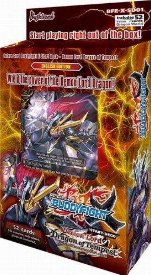 FC Buddyfight - Start Deck 01: Demon Lord Dragon of
Tempest