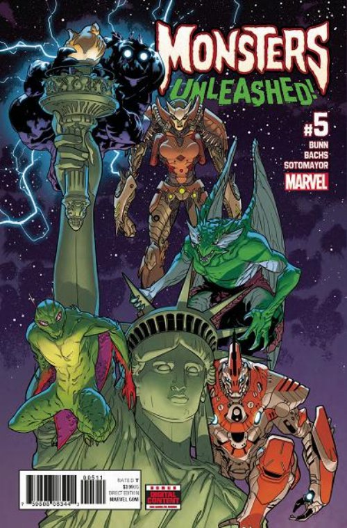 Τεύχος Κόμικ Monsters Unleashed #05