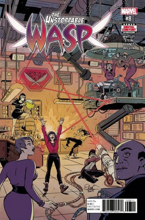 Τεύχος Κόμικ The Unstoppable Wasp #08