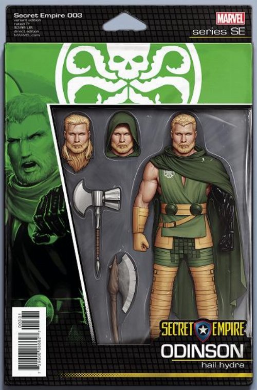 Τεύχος Κόμικ Secret Empire #03 (Of 10) Christopher
Action Figure Variant Cover