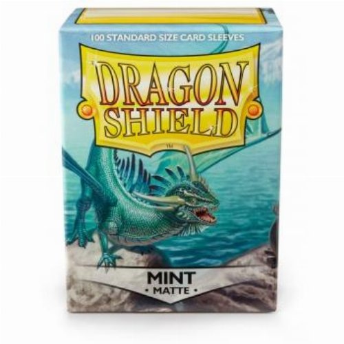 Dragon Shield Sleeves Standard Size - Matte Mint
(100 Sleeves)