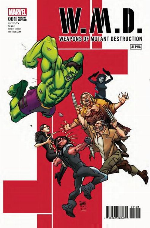 Τεύχος Κόμικ Weapons Of Mutant Destruction: Alpha #1
WMD Ferry Variant Cover
