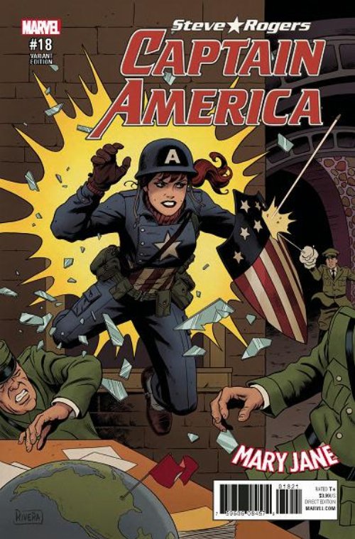 Steve Rogers - Captain America #18 SE Rivera Mary Jane
Variant Cover
