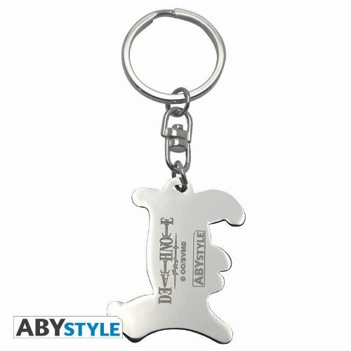 Death Note- L Symbol Metal Keychain