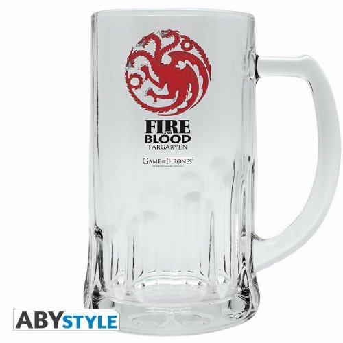 Game Of Thrones - Fire and Blood Targaryen Κανάτα
Μπύρας (500ml)