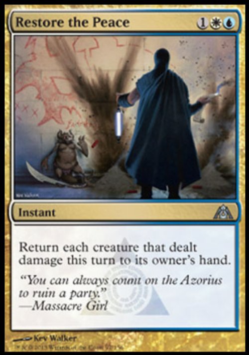 Restore the Peace - Foil