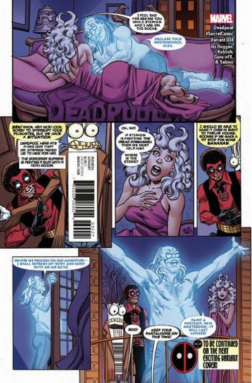 Deadpool The World's Greatest Comic Magazine! #34
Koblish Secret Comic Variant Cover (SE)