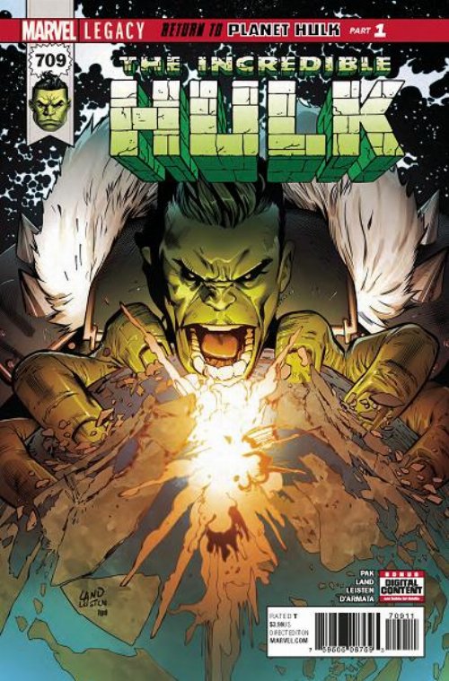 The Incredible Hulk #709 LEG