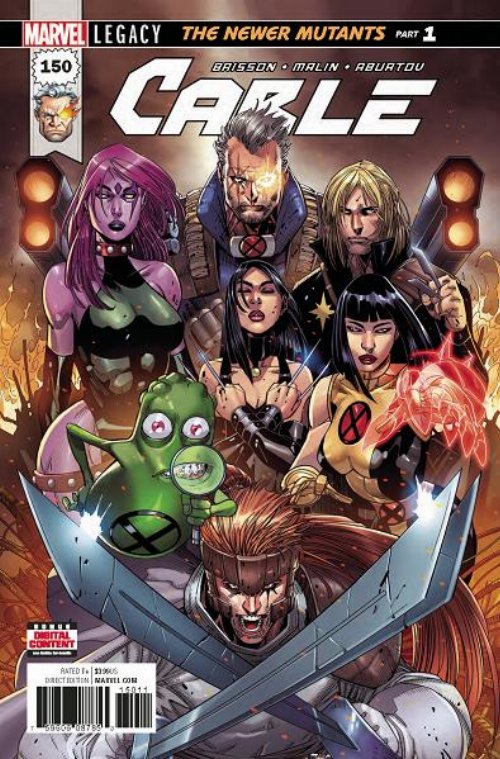 Τεύχος Κόμικ Cable (2017) #150 The Newer Mutants Part
1 LEG