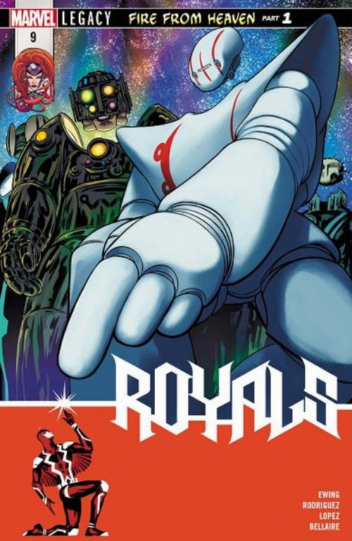 Τεύχος Κόμικ Royals #09 LEG