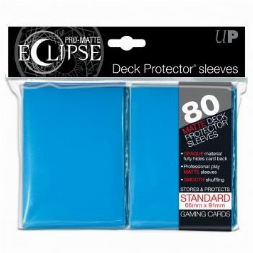 Ultra Pro Card Sleeves Standard Size 80ct -
PRO-Matte Light Blue