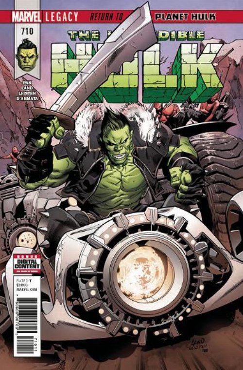 The Incredible Hulk #710 LEG