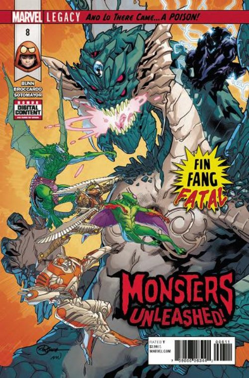 Τεύχος Κόμικ Monsters Unleashed #08 LEG