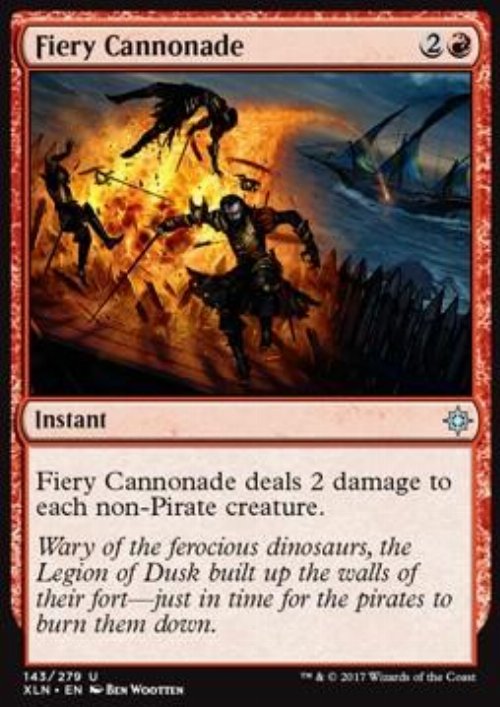 Fiery Cannonade