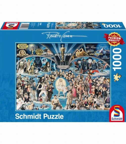 Puzzle 1000 pieces - Hollywood