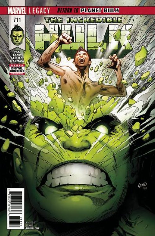 Τεύχος Κόμικ The Incredible Hulk #711
LEG