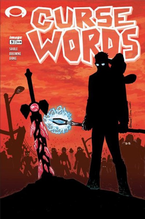 Curse Words #09 Walking Dead #6 Tribute
Cover