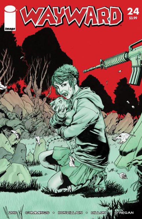 Τεύχος Κόμικ Wayward #24 Walking Dead #47 Tribute
Cover