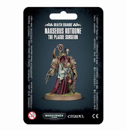 Warhammer 40000 - Death Guard: Nauseous Rotbone, the
Plague Surgeon