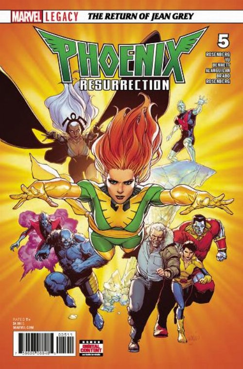 Τεύχος Κόμικ Phoenix Resurrection - The Return Of Jean
Grey #5 (Of 5) LEG