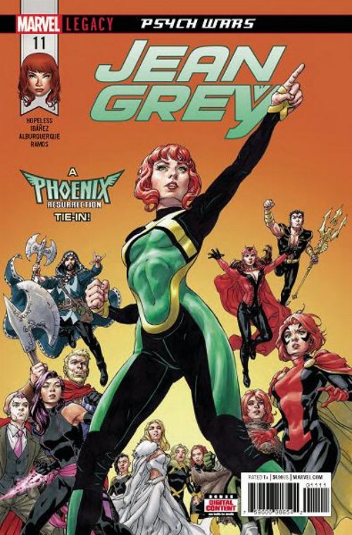 Τεύχος Κόμικ Jean Grey #11 LEG