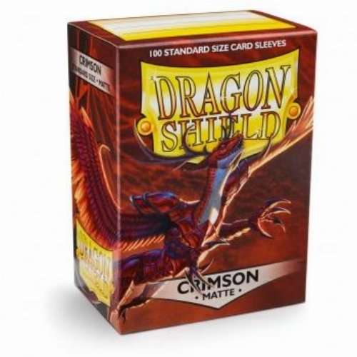 Dragon Shield Sleeves Standard Size - Matte Crimson
(100 Sleeves)