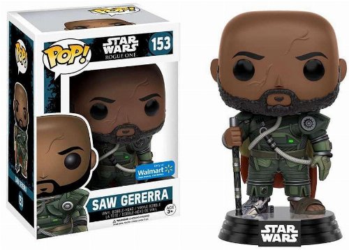 Funko POP! Star Wars Rogue One - Saw Gererra
#153 Bobble-Head (Wootbox Exclusive)