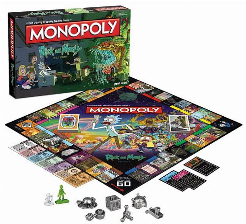 Board Game Monopoly: Rick And
Morty
