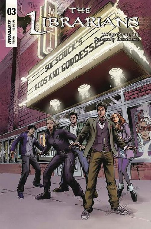 Τεύχος Κόμικ The Librarians #03