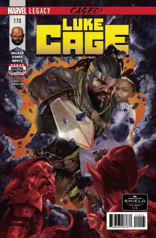 Τεύχος Κόμικ Luke Cage #170 LEG