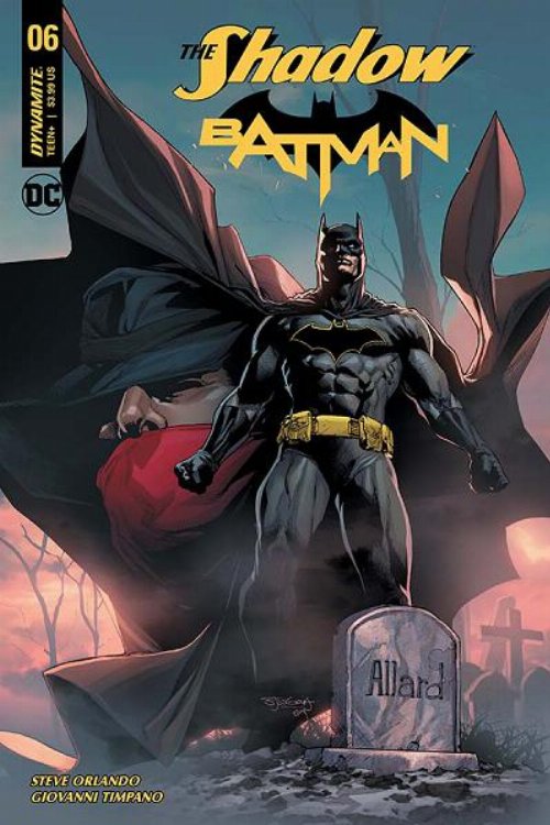 The Shadow/Batman #6 (Of 6) Cover B