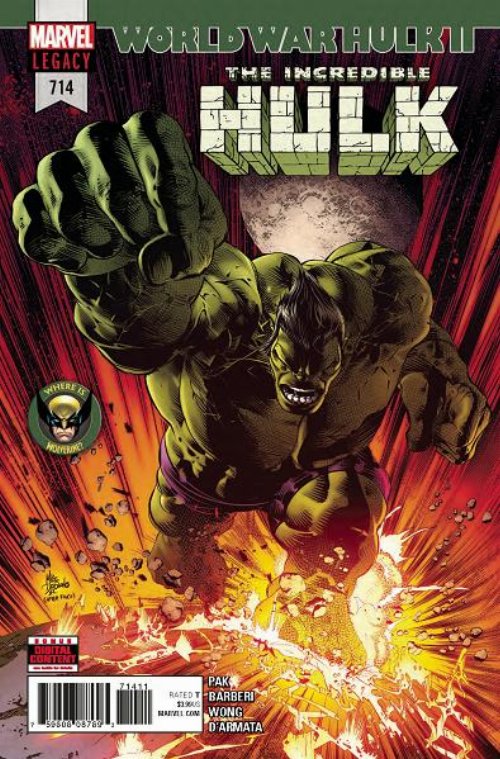 The Incredible Hulk #714 LEG WW