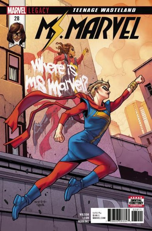 Τεύχος Κόμικ Ms Marvel Ongoing #28 LEG