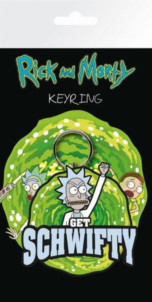 Μπρελόκ Rick and Morty - Get Schwifty
Keychain