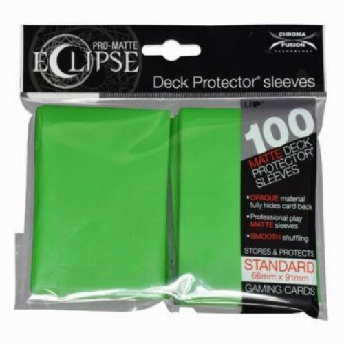 Ultra Pro Card Sleeves Standard Size 100ct -
PRO-Matte Lime Green