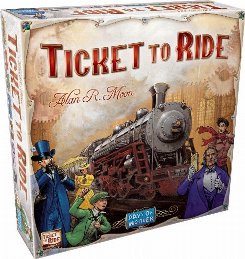 Board Game Ticket To Ride (Greek
Version)