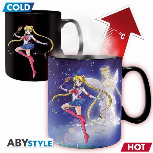 Sailor Moon - Sailor Moon and Chibi Moon Heat Change
Κεραμική Κούπα (460ml)