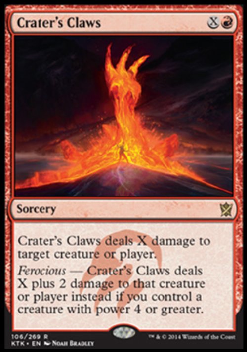 Crater's Claws - Foil