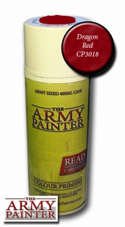 The Army Painter - Colour Primer Dragon Red Χρώμα
Μοντελισμού (400ml)