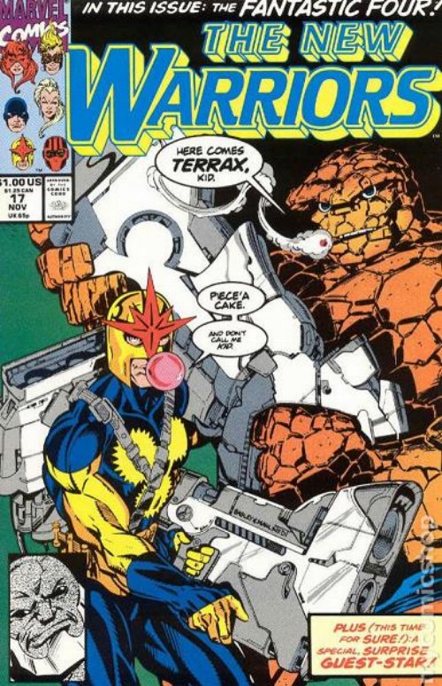 The New Warriors #17
(November,1990)