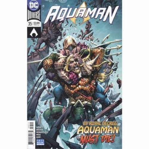 Τεύχος Κόμικ Aquaman #35 (The Kingslayer Part 1 of
4)