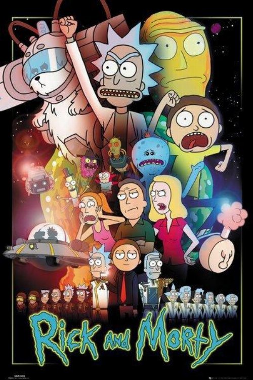 Rick and Morty - Wars Αυθεντική Αφίσα
(92x61cm)