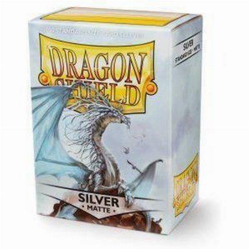 Dragon Shield Sleeves Standard Size - Silver Matte
(100 Sleeves)