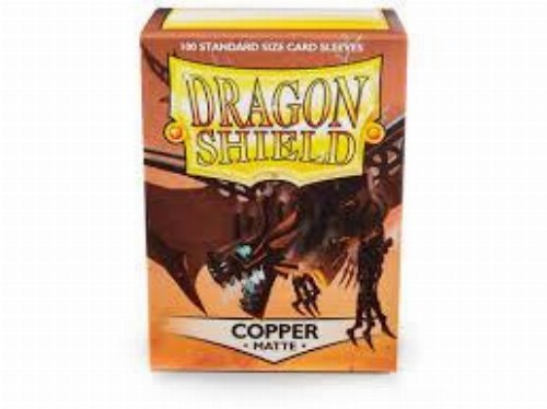 Dragon Shield Sleeves Standard Size - Copper Matte
(100 Sleeves)