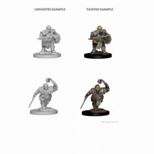 D&D Nolzur's Marvelous Miniatures - 2x Dwarf
Female Fighter