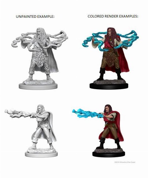 D&D Nolzur's Marvelous Miniatures - 2x Human Male
Sorcerer