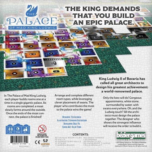 Board Game The Palace of Mad King
Ludwig