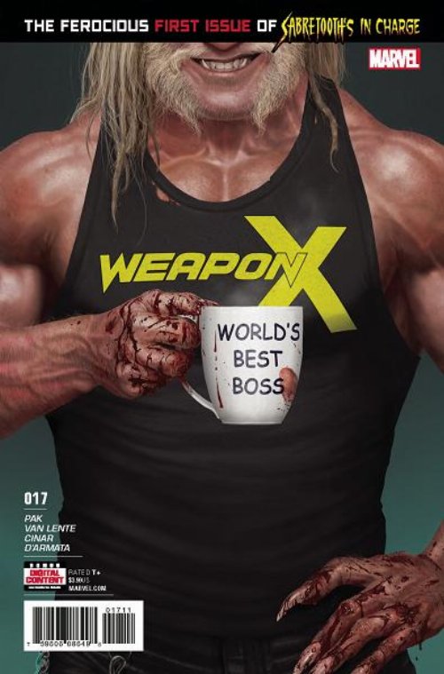 Τεύχος Κόμικ Weapon X #17 LEG
