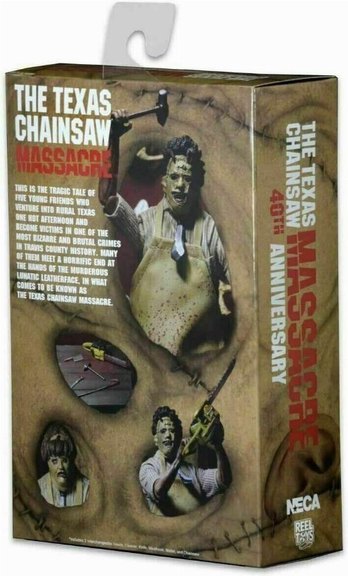 Texas Chainsaw Massacre - Leatherface (40th
Anniversary) Ultimate Deluxe Φιγούρα Δράσης (18cm)